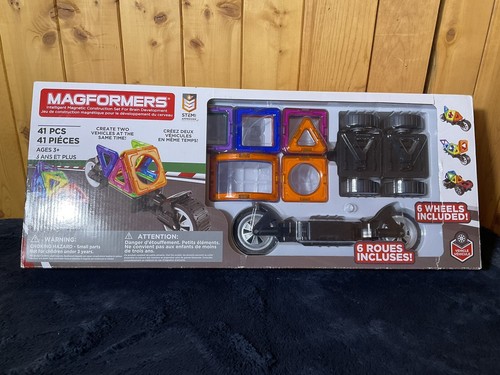 【美品】ボールネンド　MAGFORMERS 106PCSと車輪のSET MAGFORMERS（マグ・フォーマー）シリーズ(並び順：新着順
