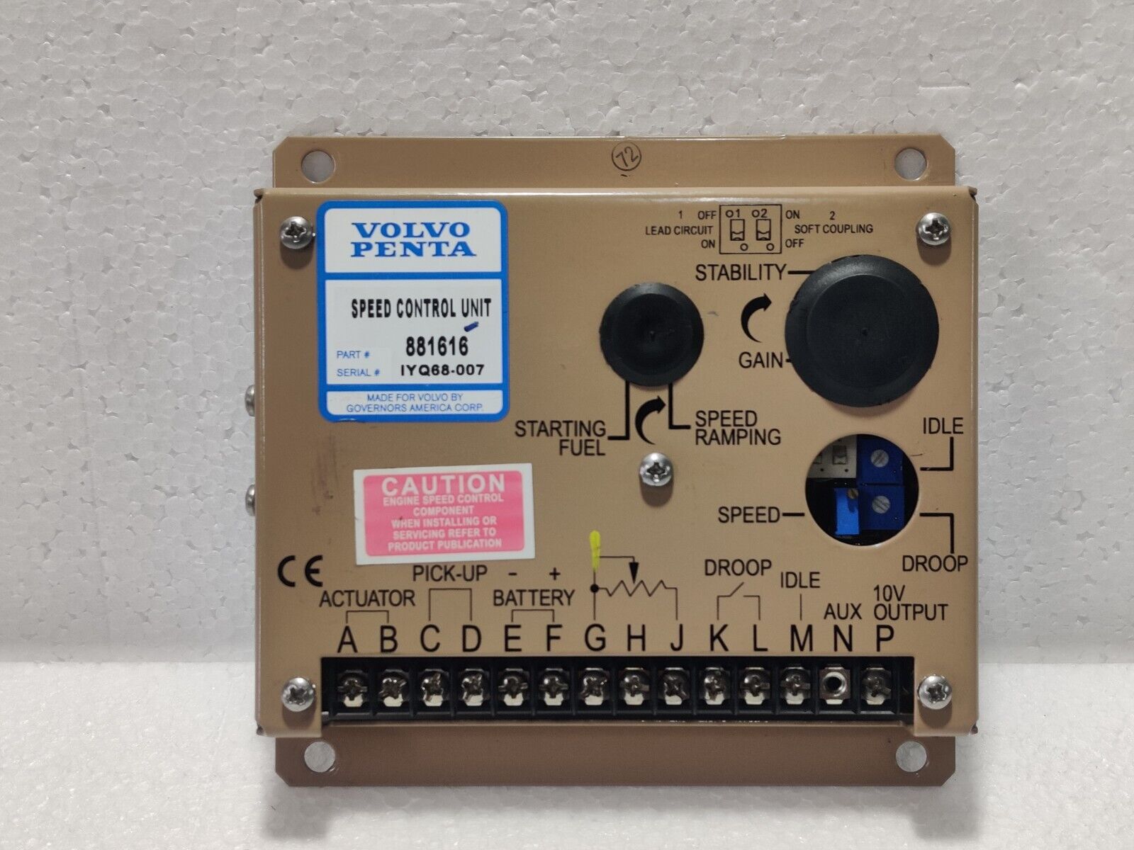 Volvo Penta Speed Control Unit 881616 Governors America | eBay Volvo Penta Speed Control Unit 881616 Governors America | eBay