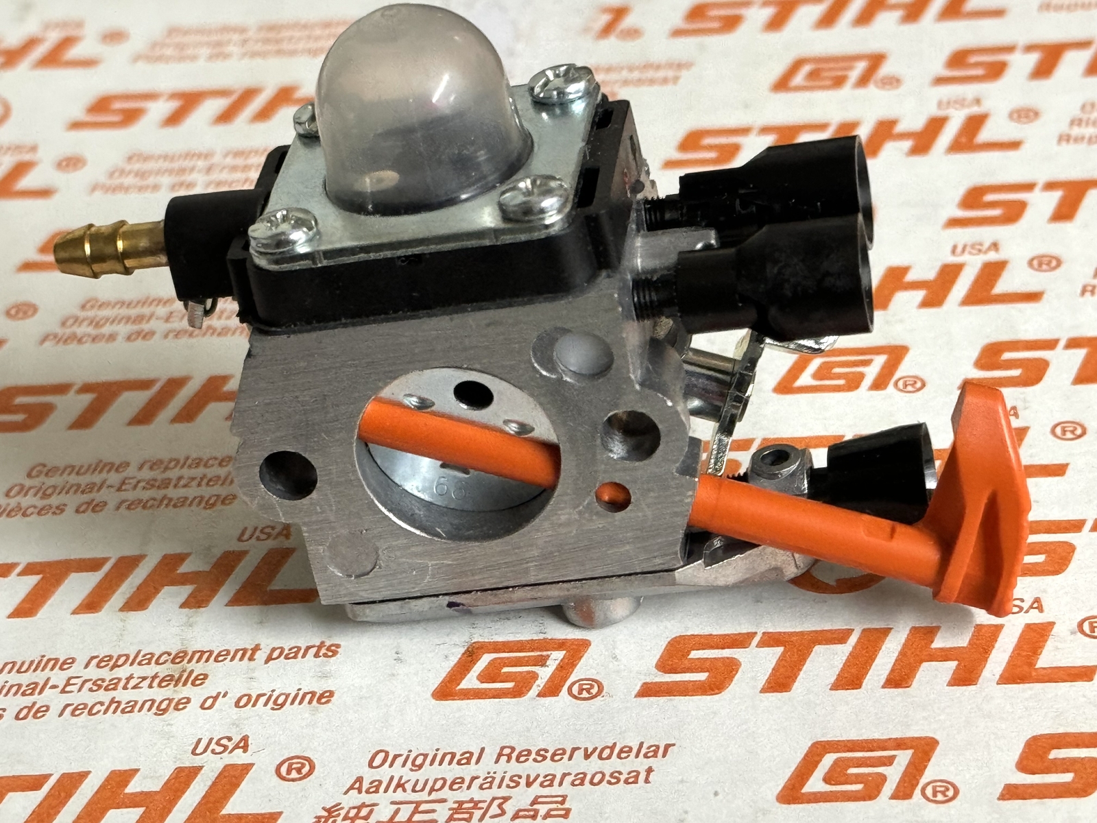 STIHL OEM ZAMA CARBURETOR 4229 120 0650 / 0608 4229/10 FOR BG50  BG 50 GENUINE - Picture 4 of 9