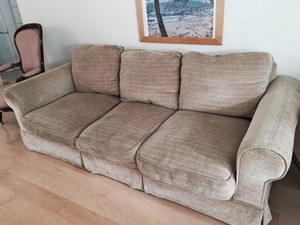 kreiss designer feathers sofa 7 ft long J9AJCEWE
