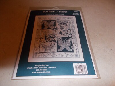 NEW Butterfly Bliss Counted Cross Stich by Diane Arthurs T41872