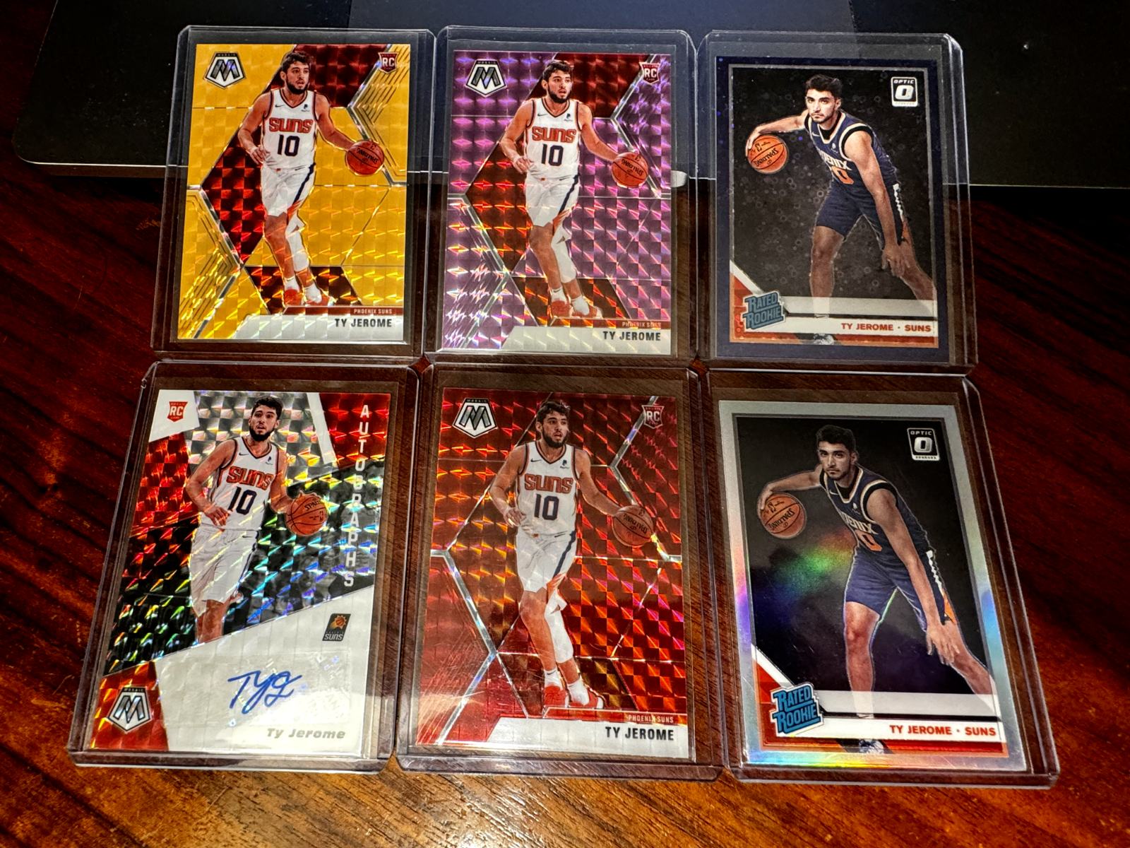 2019-20 Ty Jerome Parallel Rookie Lot - /25, /49, /95, Auto 2019-20 Ty Jerome Parallel Rookie Lot - /25, /49, /95, Auto