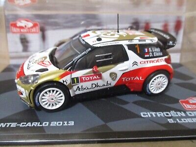 Altaya World Rally Monte Carlo  series 2013 Citroen DS3 WRC  1:43 scale diecast