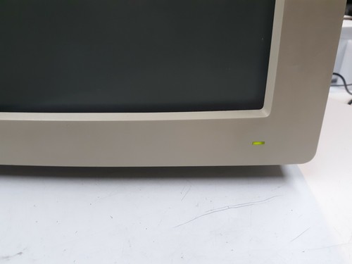 Vintage Apple Color High-Resolution RGB Monitor M0401 Macintosh Computer Clean