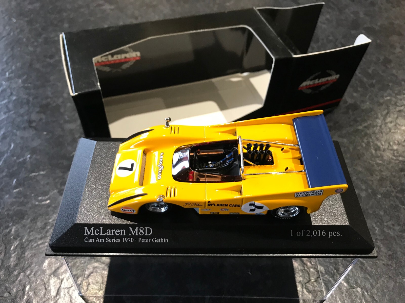 ミニカー M claren M8D Can Am 1970 1970 McLaren M8D #48 Dan Gurney Can Am – Mont Tremblant