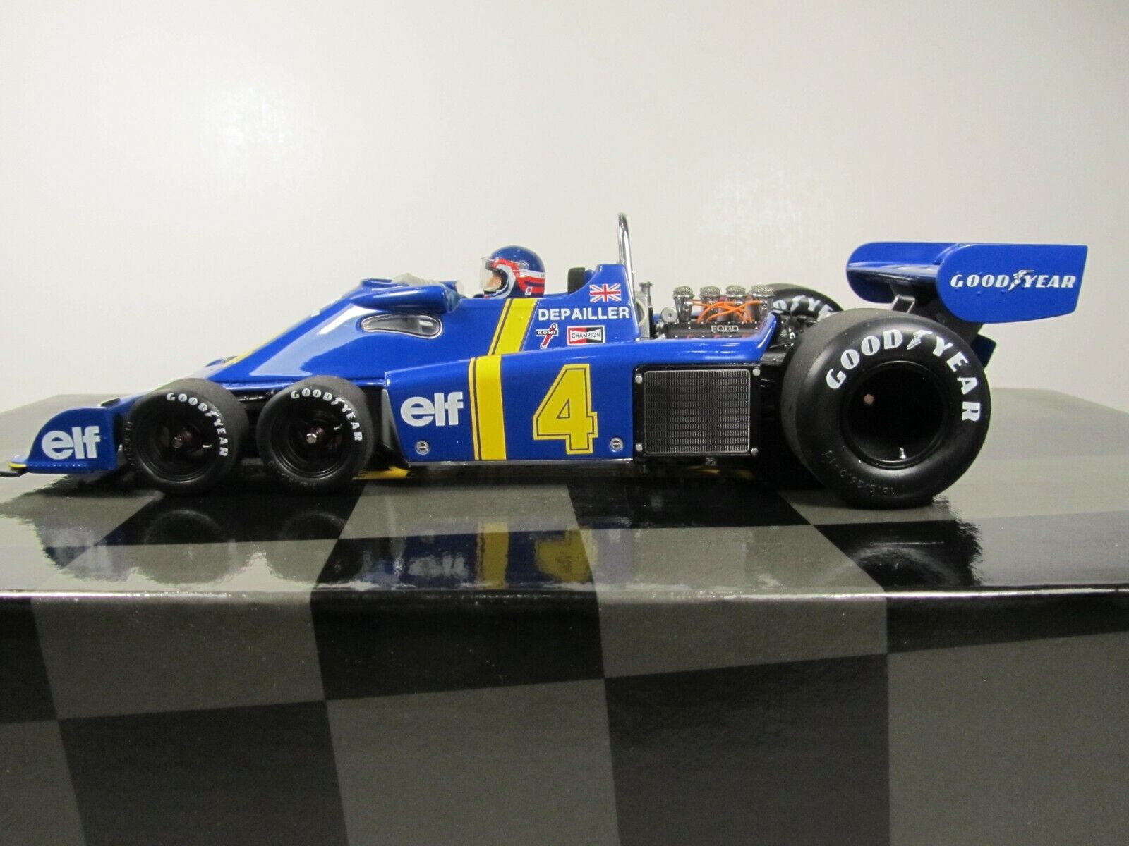 EXOTO 1:18 TYRRELL Ford P34 1976 SWEDISH GRAND PRIX 1st EXOTO 1:18 TYRRELL Ford P34 1976 SWEDISH GRAND PRIX 1st