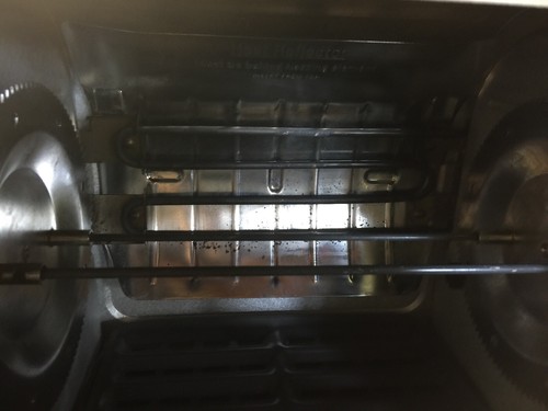 Ronco Showtime Rotisserie Full Size BBQ Oven Roaster 4000 White with Accessories