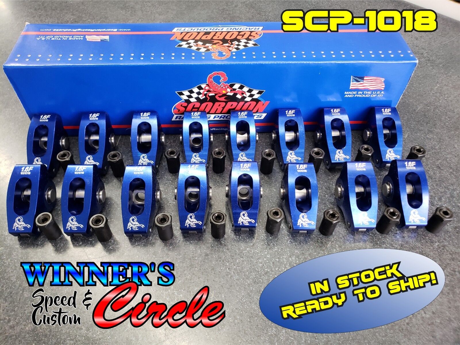 Scorpion SCP1018 Race Series Rocker Arm SB Ford V8 289-351W Scorpion SCP1018 Race Series Rocker Arm SB Ford V8 289-351W