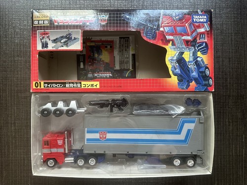 G1 Takara Tomy Transformer Reissue Encore 01 Optimus Prime