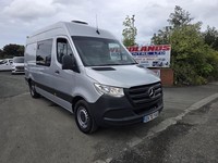  2020 ON 70 PLATE MERCEDES BENZ SPRINTER 315 CDI MWB MESS UNIT 70K ULEZ FREE 