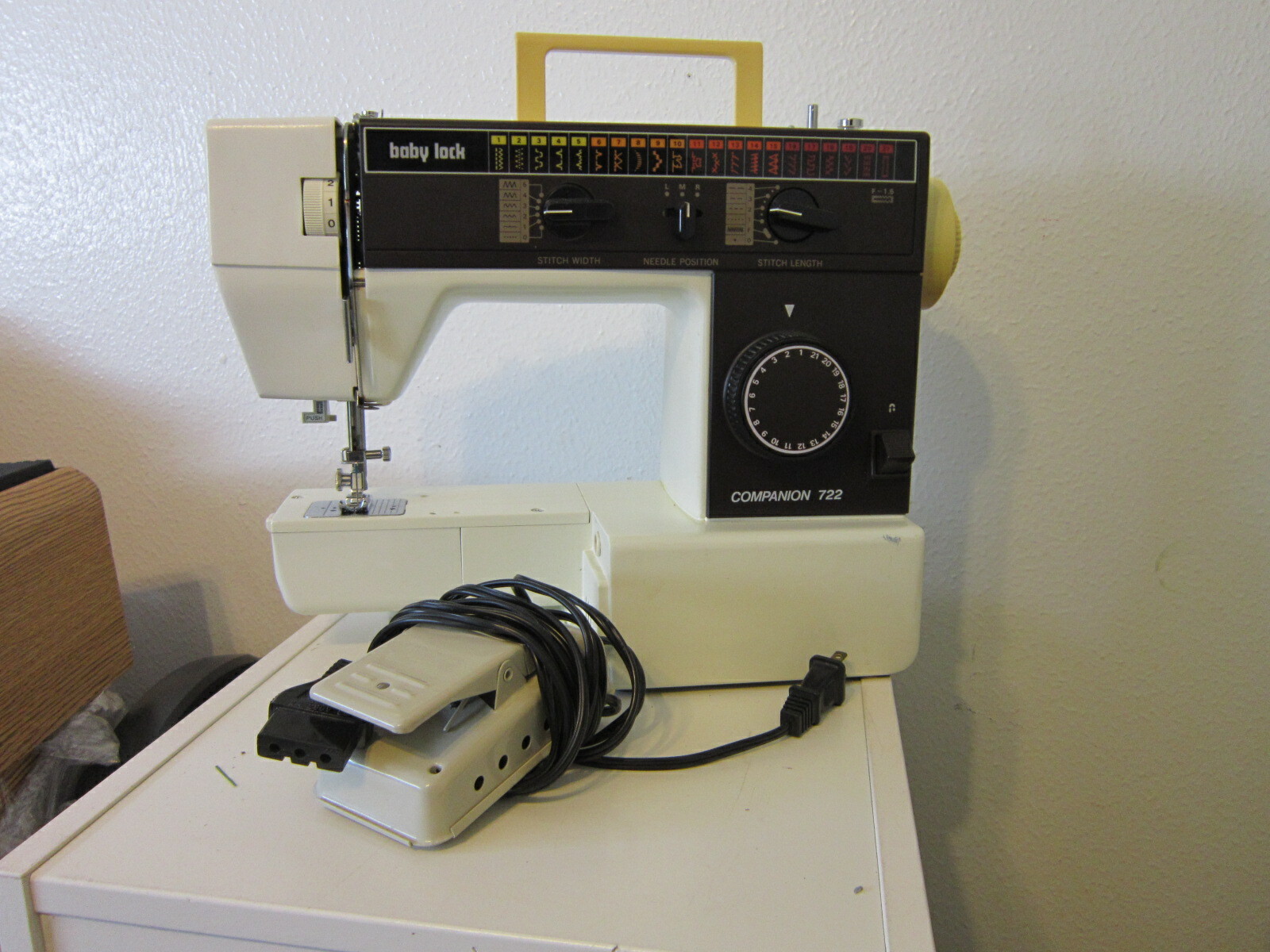 baby lock 電子ミシン　COMPANION  BC-4600 JUKI baby lock COMPANION BC4600 厚地縫えるミシン - メルカリ