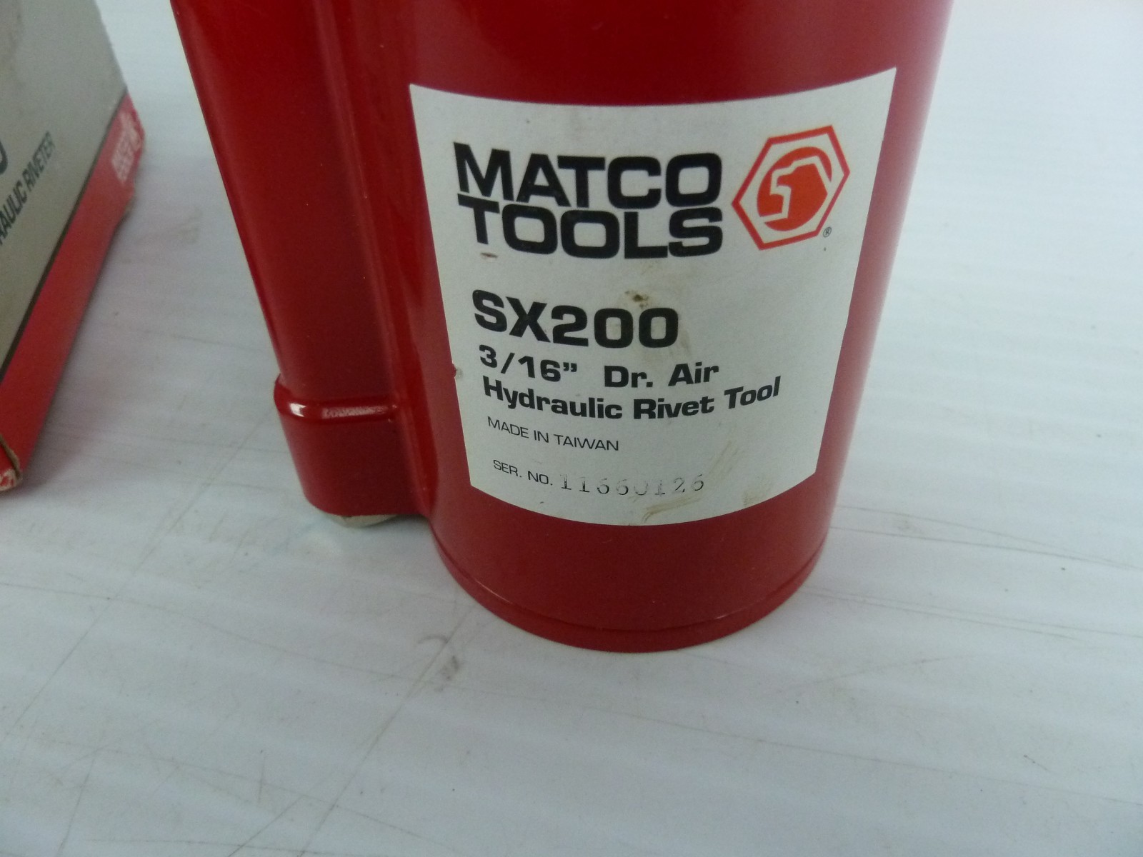 Air Riveter SX200 *MADE BY MATCO* 3/16” NICE