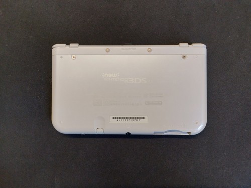 New Nintendo 3DS XL LL Pearl White Console Stylus Japanese