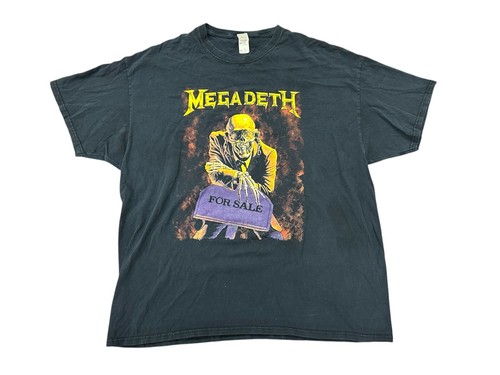 VINTAGE Megadeth Shirt Men's Size 2XL - Metal/Rock Fruit Of