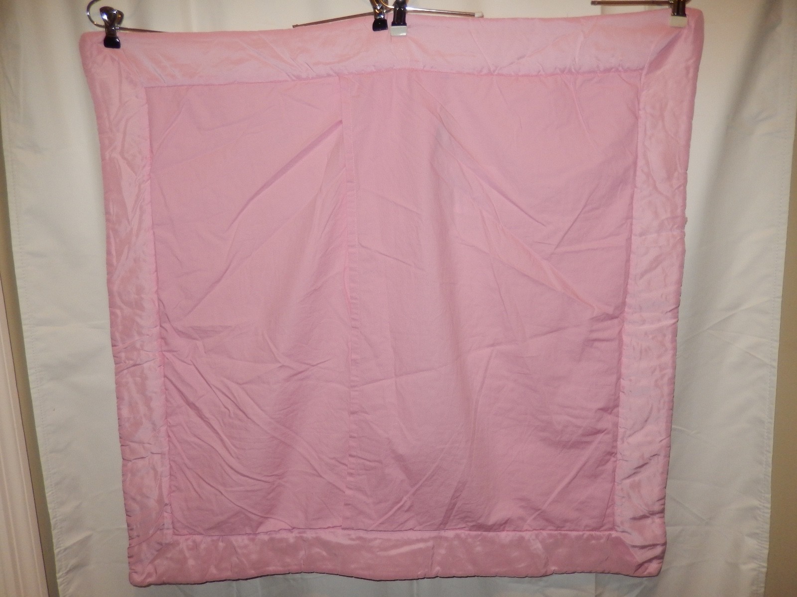 Pottery Barn Teen Hot Pink Light Pink Pick Stitch 2 Euro Shams Tag Size 26 X 26