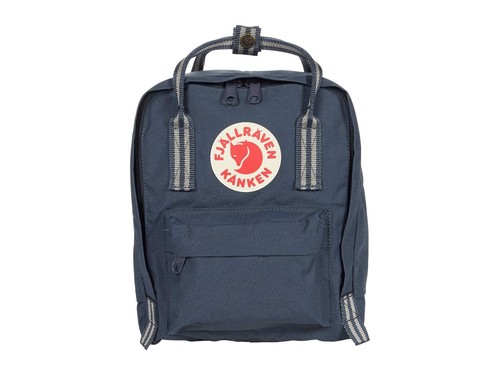 

Fjallraven - Kanken Mini, темно-синие длинные полосы, Navy/long stripes
