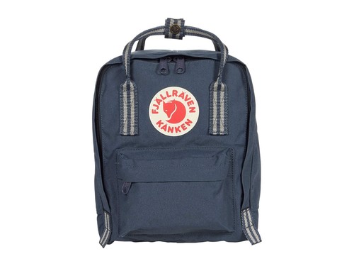 Fjallraven - Kanken Mini, темно-синие длинные полосы