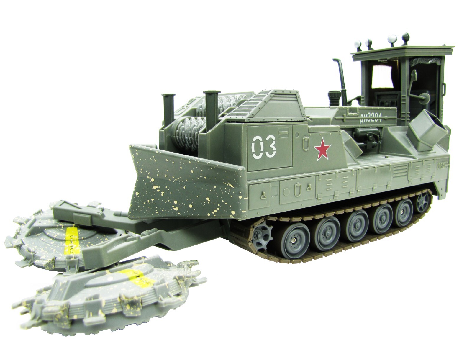 Indiana Jones 1:18 Jungle Cutter Tank 3.75