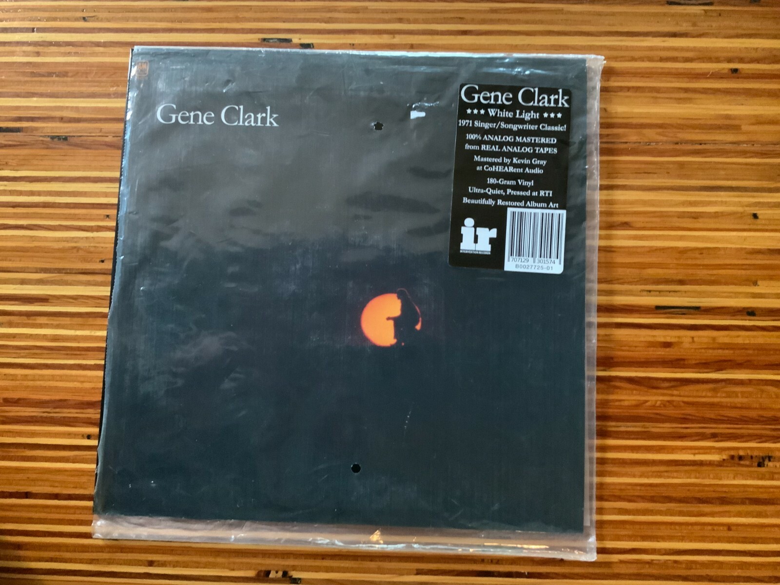 米CD Gene Clark White Light IRSCD9 Intervention Records /00110 Gene Clark 