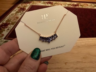 NEW! Bomb Party December Necklace 2024 Gazing At You RBP 8503 rose Gold Plating