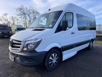 Mercedes Sprinter 314 MWB 13 Seat Minibus. Aircon. Auto. FSH. Reverse Cam. 12PAX