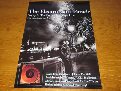 THE ELECTRIC SOFT PARADE - EMPTY AT THE END - ORIGINAL UK PROMO POSTER