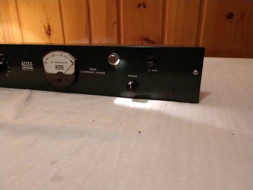 Altec 438a Tube Mic Preamp Compressor Vintage Nice