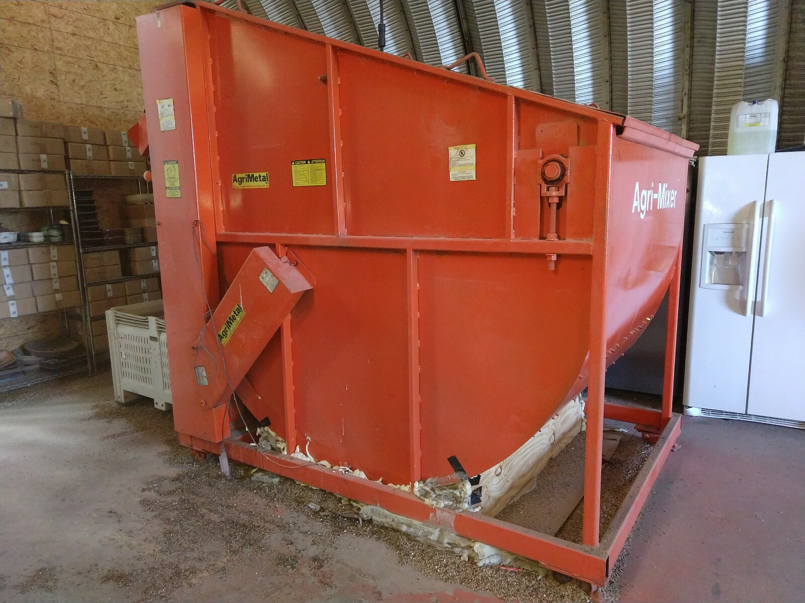 Soil mixer Grain Mixer Feed Mixer agrimetal agrimixer agri-mixer  MTR MX120