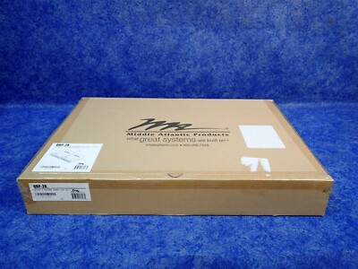 NEW Middle Atlantic QBP-2A Quiet Blower Panel 1 RU, Blk Brushed, Anodized (Q64)