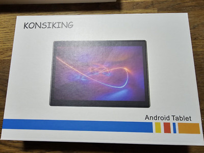 KONSIKING Android Tablet 10.1 inch,4GB RAM,64GB ROM,Octa-Core Processor,8000mAh