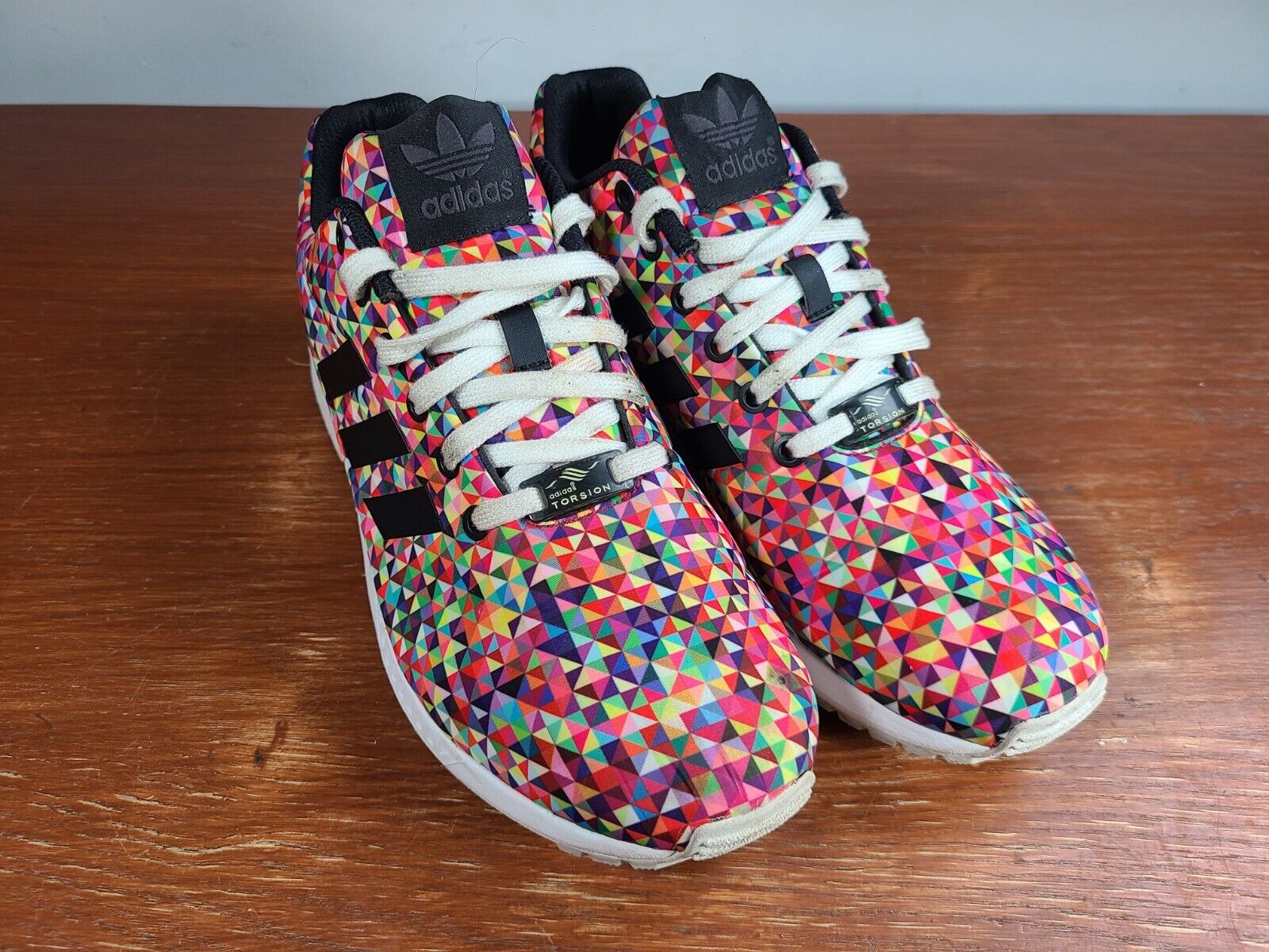 Adidas Torsion ZX Flux MultiColor Prism Running Shoes M19845 Adidas Torsion ZX Flux MultiColor Prism Running Shoes M19845