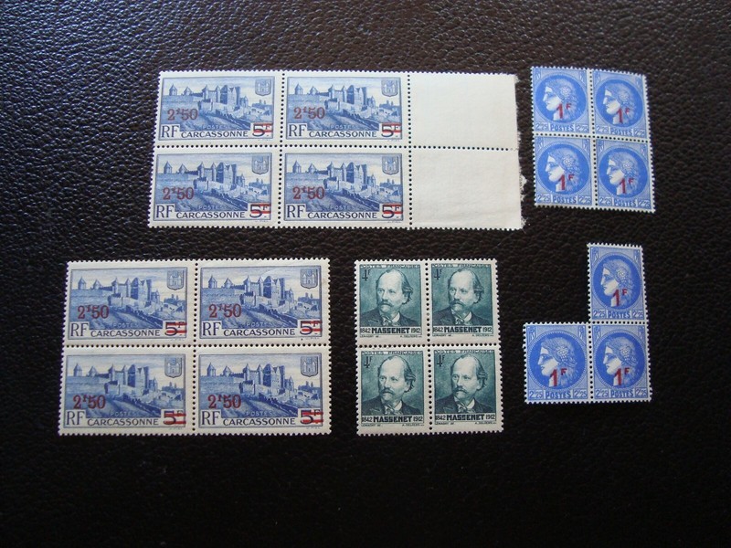 France -19 Timbres (9 N** Mnh 6 N* Mh 4 Neuf Sans Gomme) (Z23)