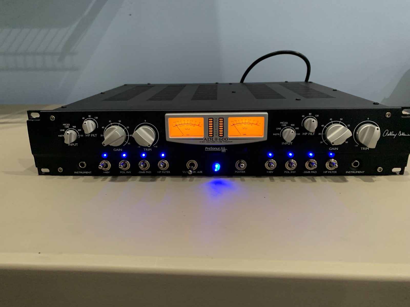 PreSonus ADL-600 2 Channel High Voltage Tube Pre-Amp (16972)