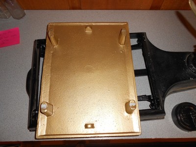 Antique Scale with Brass Scoop, Basket with Counter Weight General Store