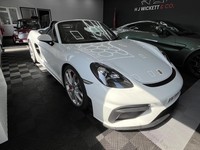 2020 Porsche 718 Spyder 4.0 Spyder Euro 6 (s/s) 2dr CONVERTIBLE Petrol Manual