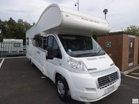 2015 6 berth 6 belt Swift Esprit 496 rear U shaped lounge