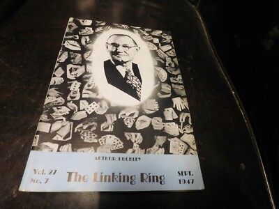 The Linking Ring Magic Magicians Magazine 1947 September Arthur Buckley