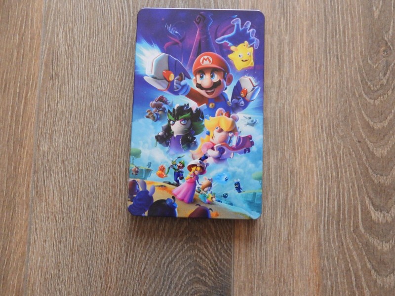 Steelbook Super Mario Sparks Of Hope Without Game/Sans Jeu