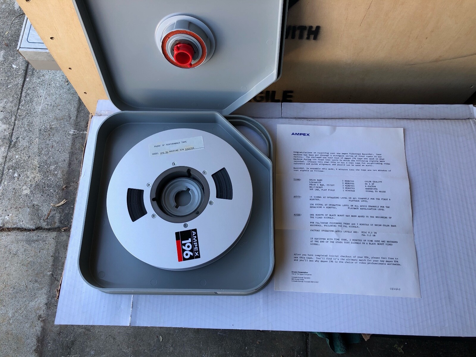 その他 AMPEX456 AMPEX アンペックス MAGNETIC TAPE 456 PROFESSIONAL MASTERING