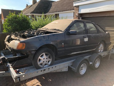 Ford Sierra XR 4x4 with Cosworth 24V (BOB) V6 Engine - Unfinished Project