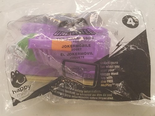 DC Comics Batman Unlimited Jokermobile 2011 McDonald's Kid's Meal Toy NIP # 4