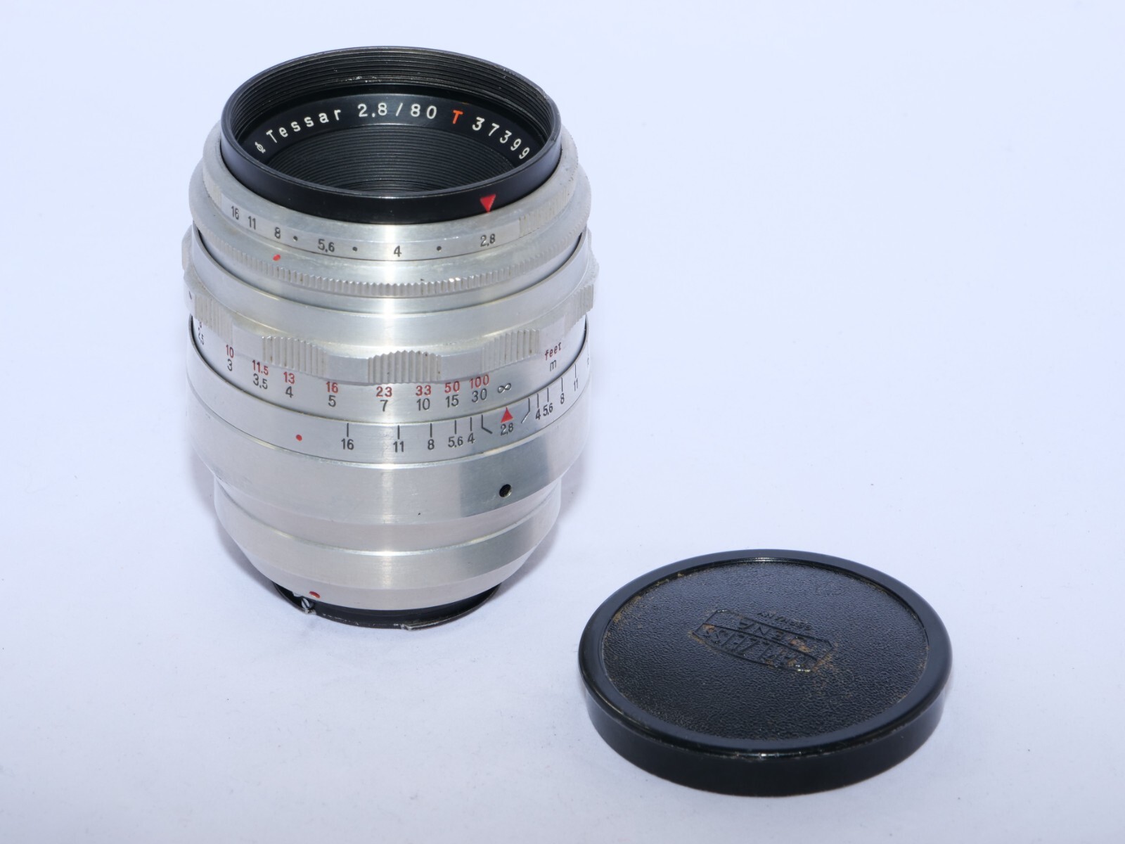 希少 Carl Zeiss Jena Tessar 8cm f2.8 CARL ZEISS Jena TESSAR 80mm f/2.8 8cm Lens screw on OMAG