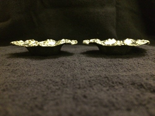2 Vintage Reed & Barton Sterling Silver X569 Francis I Small Nut Tray Dish