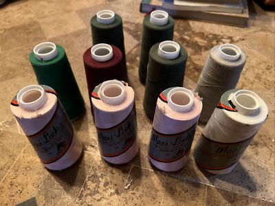 Maxi Lock Serger Thread 3000 Yards (4 new unopened) ( 6 slightly used)