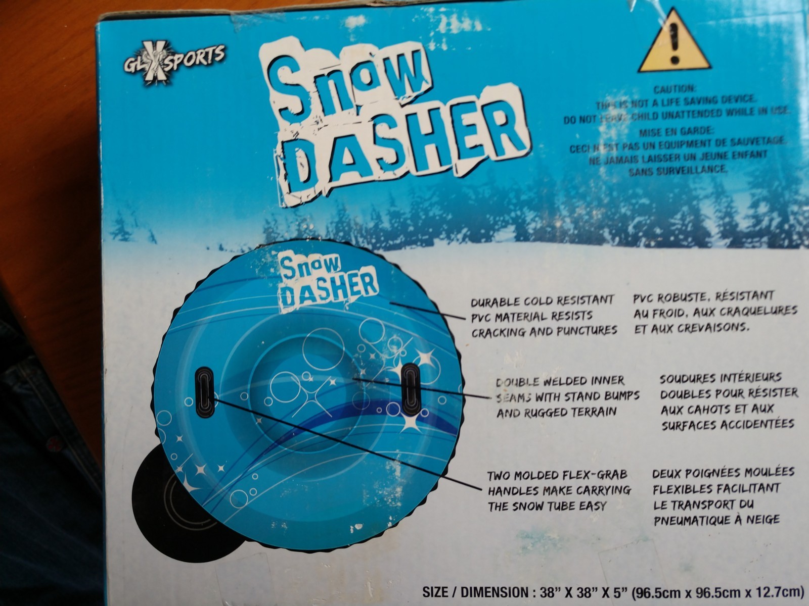GLX Sports Snow Dasher 38