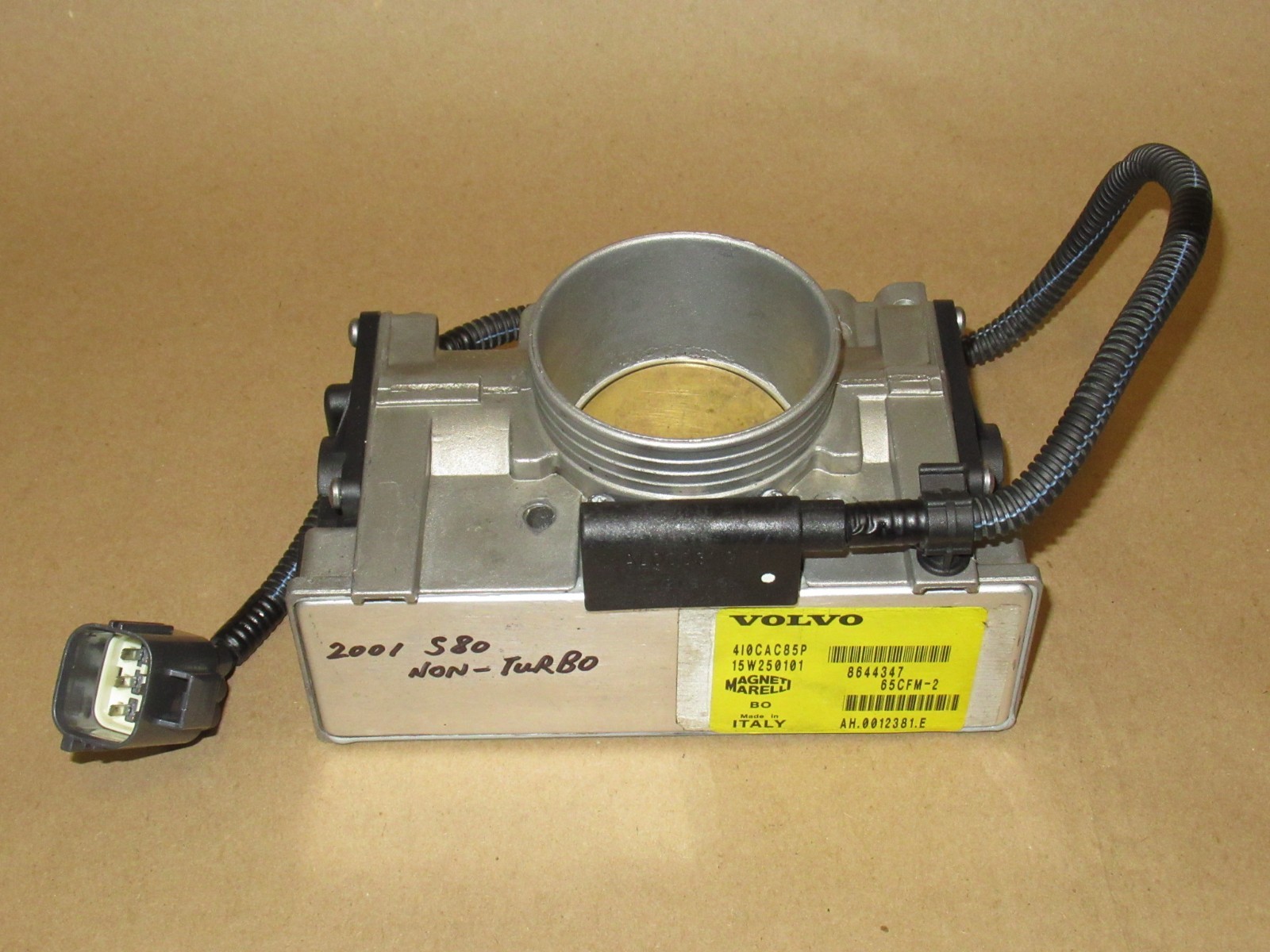 99-01 VOLVO S80 NON-TURBO Throttle Body ETM 8644347 (Built