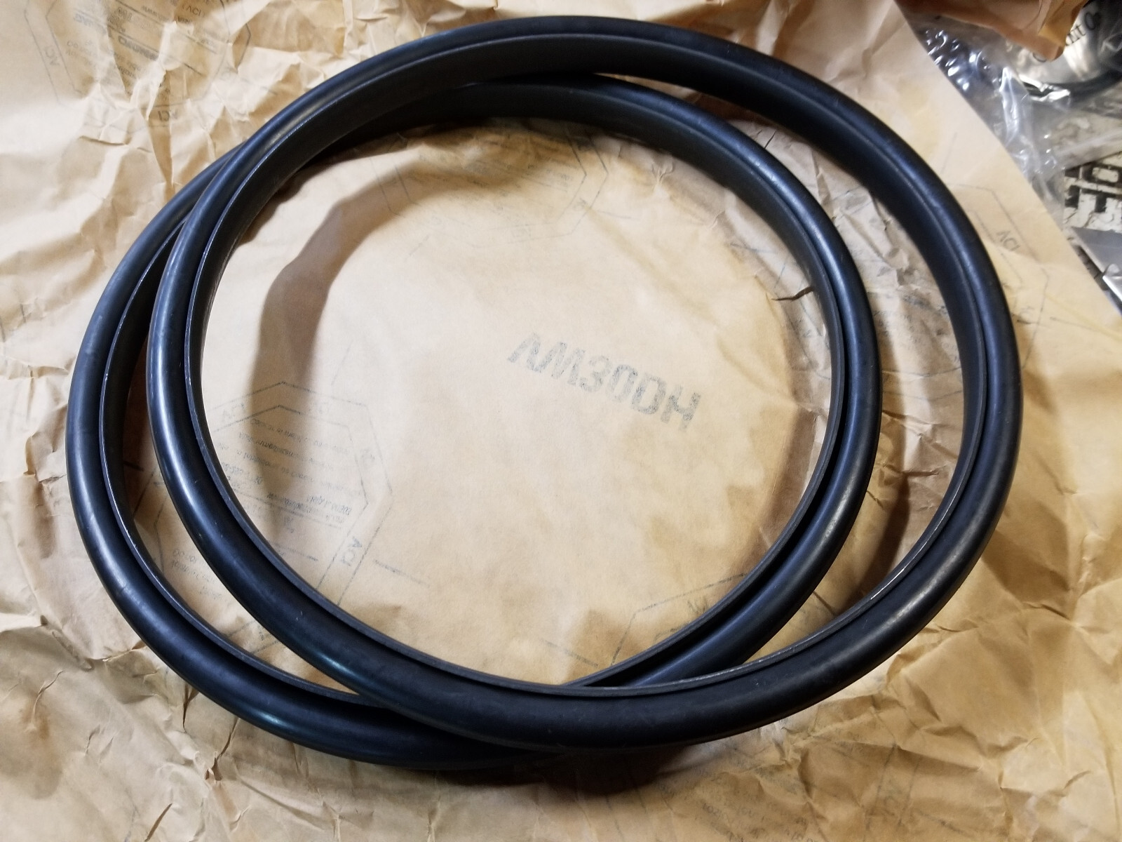 1 BOX WITH 2 SEALS - 9G-5317 256.67mm Outside Diameter Duo Cone Seal 9G5317 - Picture 3 of 5