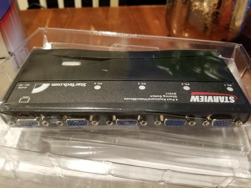 StarTech.com StarView SV411K - KVM switch - 4 ports **Brand New**