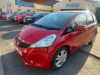 Honda Jazz 1.4 I-VTEC EX CVT Auto Bright Red Panoramic Roof Air Con 2013 