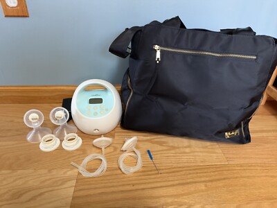 Spectra S1 Plus Double/Single Electric Breast Pump Blue Rechargeable Tested